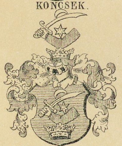 Koncsek Coat of Arms / Family Crest 0
