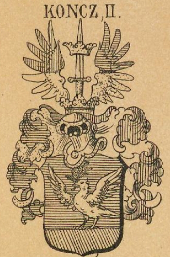 Koncz Coat of Arms / Family Crest 1
