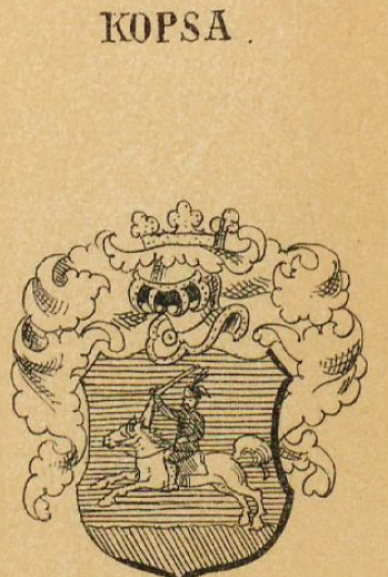 Kopsa Coat of Arms / Family Crest 0