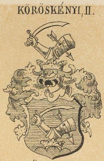 Koroskenyi Coat of Arms / Family Crest 2