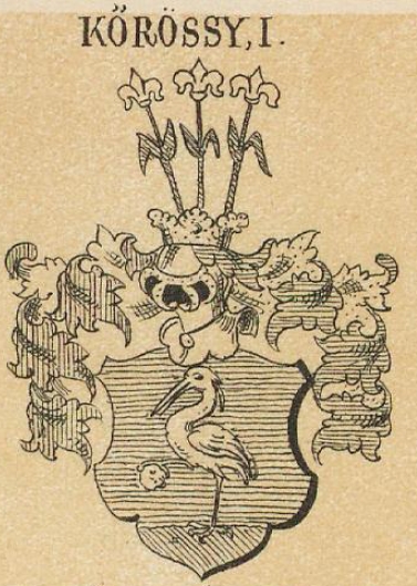 Korossy Coat of Arms / Family Crest 1
