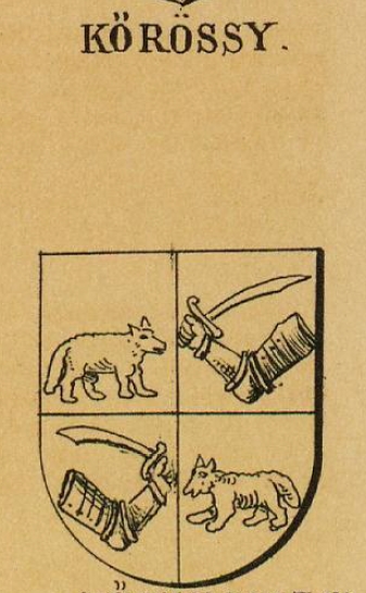 Korossy Coat of Arms / Family Crest 2