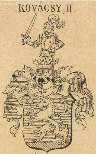 Kovacsy Coat of Arms / Family Crest 1