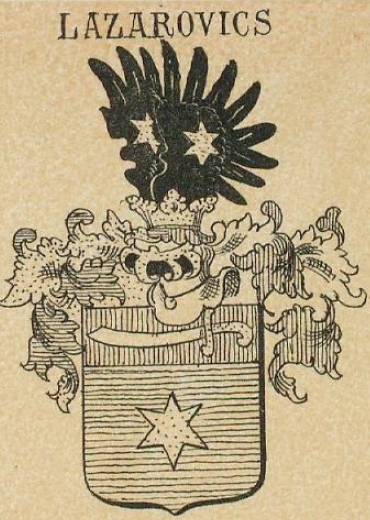 Lazarovics Coat of Arms / Family Crest 1