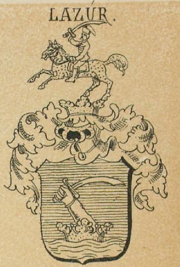 Lazur Coat of Arms / Family Crest 0