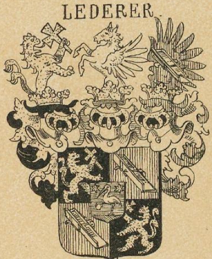 Lederer Coat of Arms / Family Crest 0