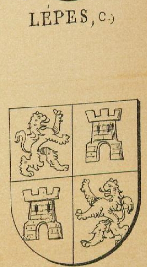 Lepes Coat of Arms / Family Crest 2