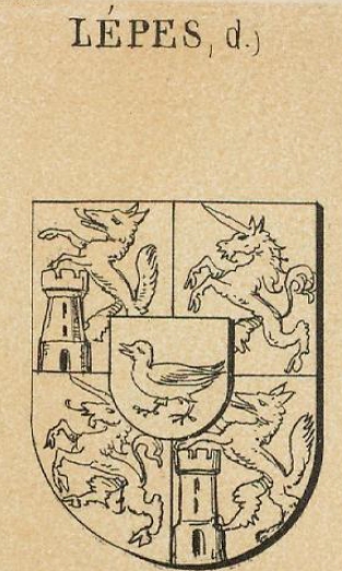 Lepes Coat of Arms / Family Crest 3