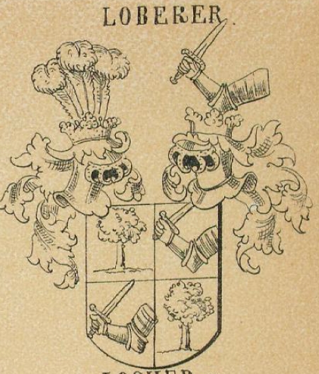 Loberer Coat of Arms / Family Crest 0