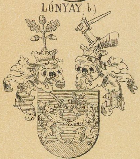Lonyay Coat of Arms / Family Crest 1