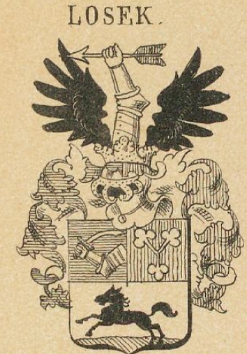 Losek Coat of Arms / Family Crest 1