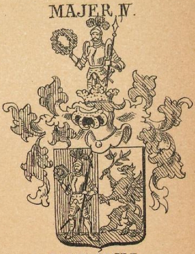 Majer Coat of Arms / Family Crest 3