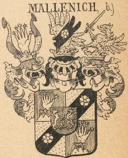 Mallenich Coat of Arms / Family Crest 1
