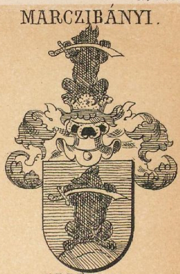 Marczibanyi Coat of Arms / Family Crest 1