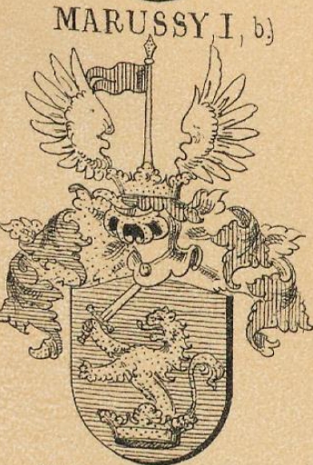 Marussy Coat of Arms / Family Crest 1