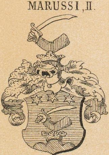 Marussy Coat of Arms / Family Crest 2