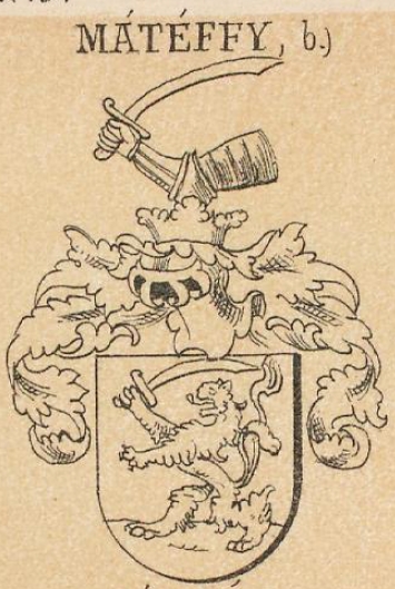 Mateffy Coat of Arms / Family Crest 1
