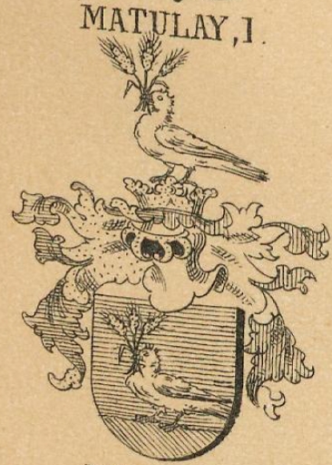 Matulay Coat of Arms / Family Crest 0