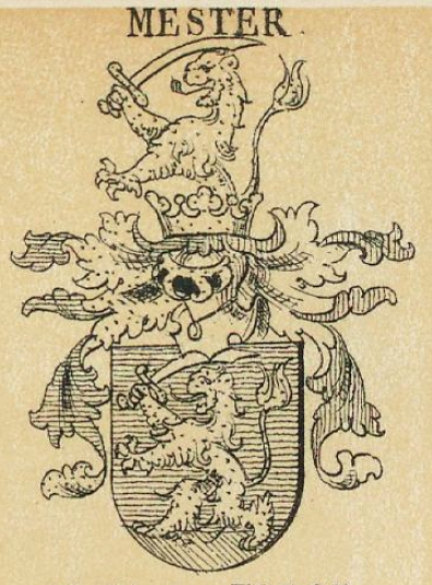 Mester Coat of Arms / Family Crest 1