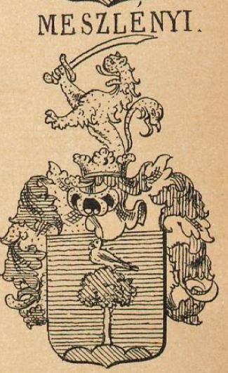 Meszlenyi Coat of Arms / Family Crest 0