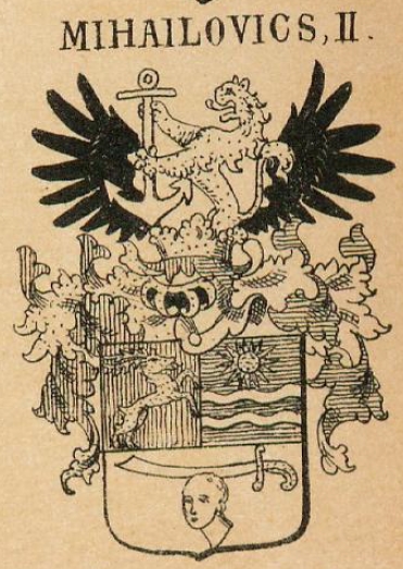 Mihailovics Coat of Arms / Family Crest 1