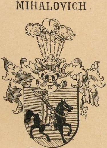 Mihalovich Coat of Arms / Family Crest 2