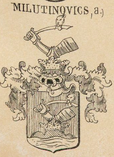 Milutinovics Coat of Arms / Family Crest 0