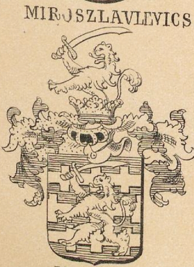 Miroszlavlevics Coat of Arms / Family Crest 1