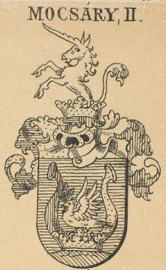 Mocsary Coat of Arms / Family Crest 1