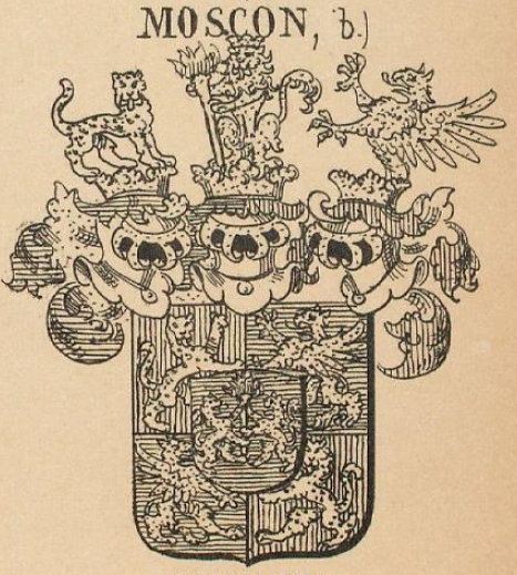 Moscon Coat of Arms / Family Crest 3