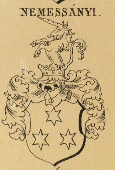 Nemessanyi Coat of Arms / Family Crest 1