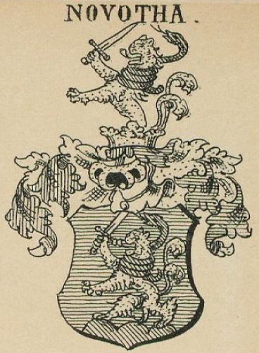 Novotha Coat of Arms / Family Crest 0