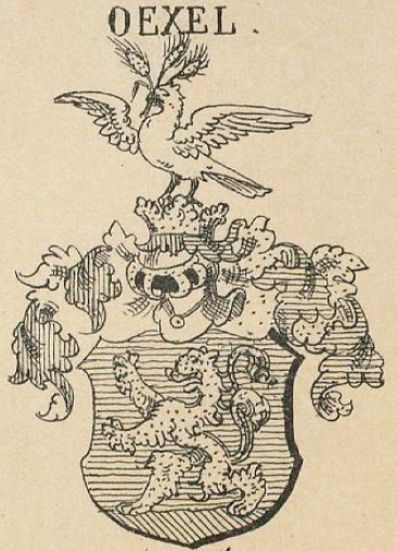 Oexel Coat of Arms / Family Crest 2