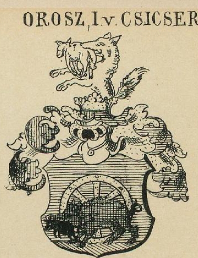 Orosz Coat of Arms / Family Crest 1