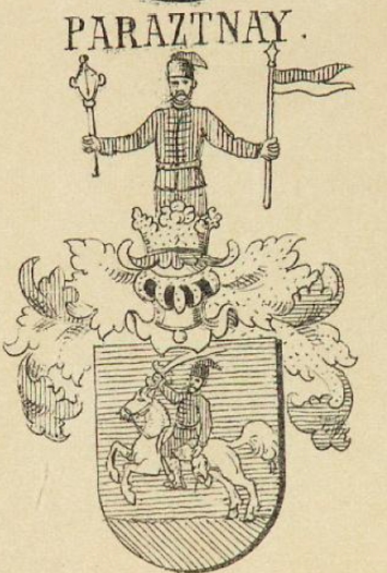 Paraztnay Coat of Arms / Family Crest 0