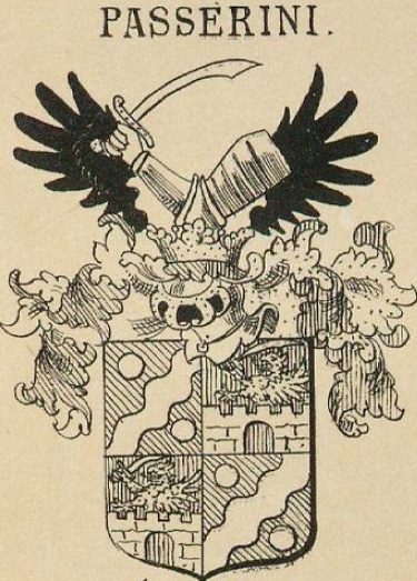 Passerini Coat of Arms / Family Crest 3
