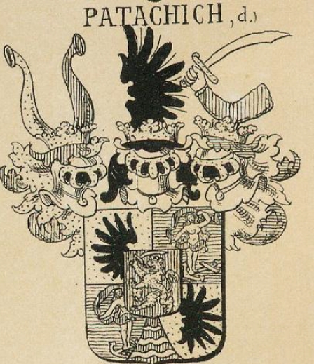 Patachich Coat of Arms / Family Crest 4