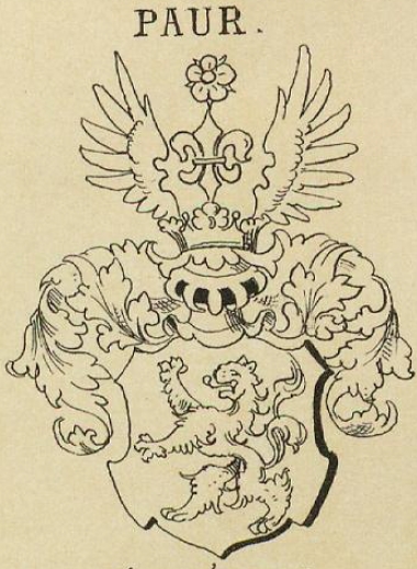 Paur Coat of Arms / Family Crest 6