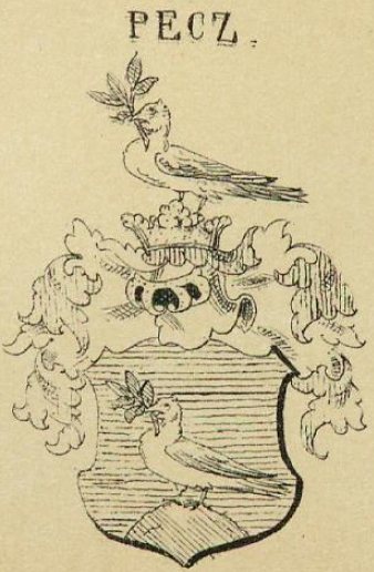 Pecz Coat of Arms / Family Crest 2