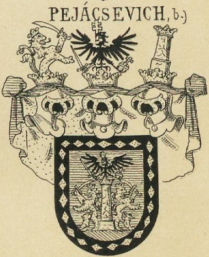 Pejacsevich Coat of Arms / Family Crest 1