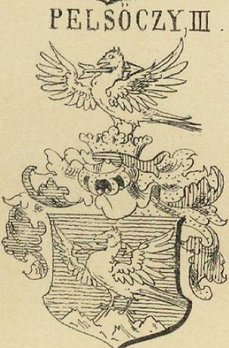 Pelsoczy Coat of Arms / Family Crest 3