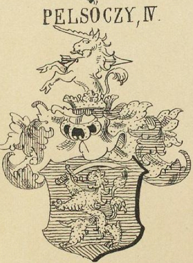 Pelsoczy Coat of Arms / Family Crest 4