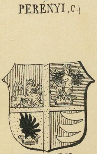 Perenyi Coat of Arms / Family Crest 2