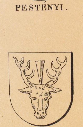 Pestenyi Coat of Arms / Family Crest 1