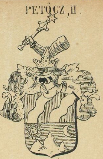 Petocz Coat of Arms / Family Crest 1
