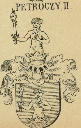 Petroczy Coat of Arms / Family Crest 1