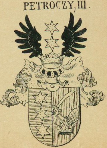Petroczy Coat of Arms / Family Crest 2