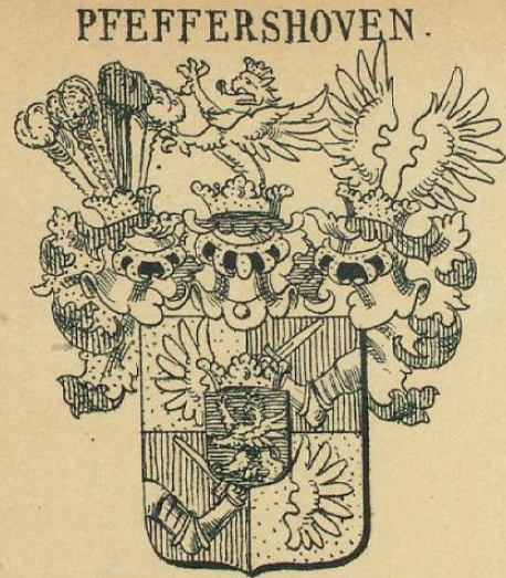 Pfeffershoven Coat of Arms / Family Crest 0