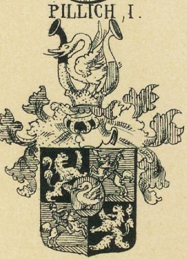 Pillich Coat of Arms / Family Crest 2