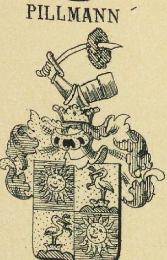 Pillmann Coat of Arms / Family Crest 0